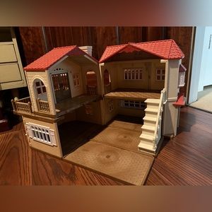 Calico Critters Red Roof Country Home Dollhouse